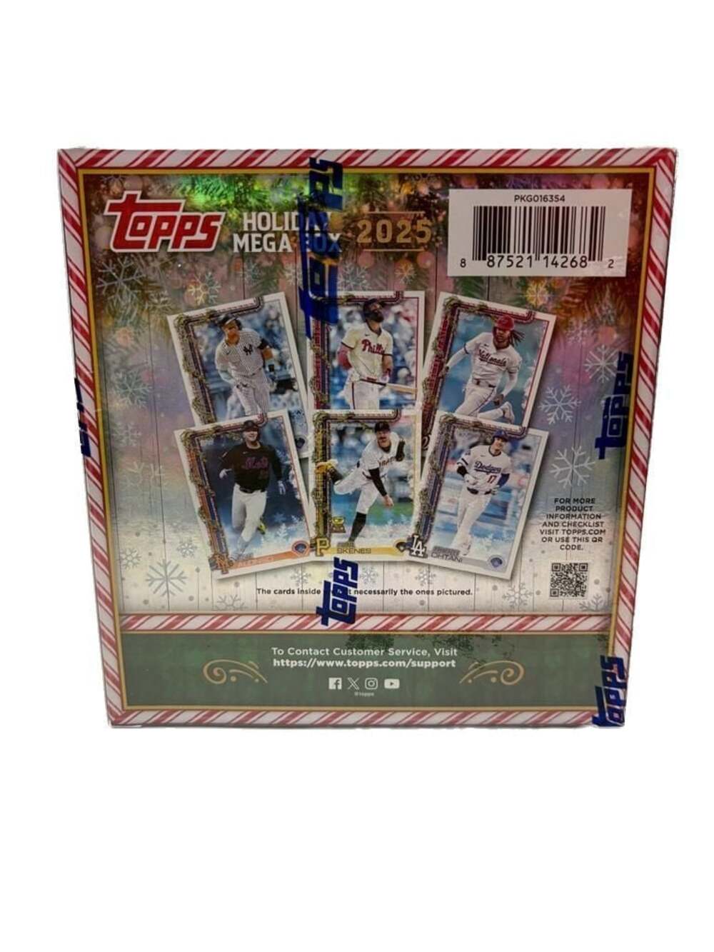 2025 Topps Holiday Baseball Mega Box - Picture 4 of 4